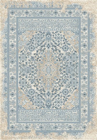 Dynamic Rugs NAVI 4011-501 Blue and Ivory